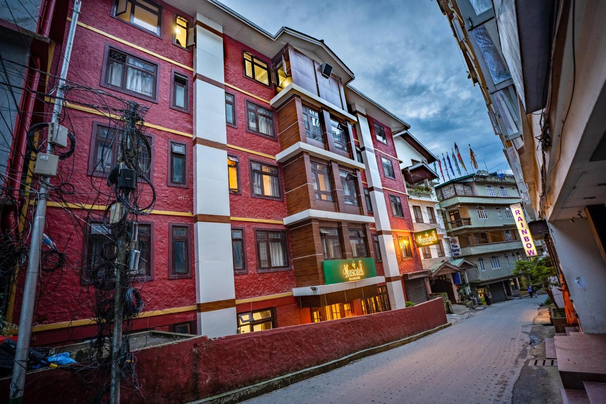 Muscatel Central Hotel - Dzeemkhang ガントク エクステリア 写真